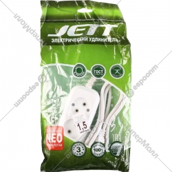 Удлинитель  JETT 3м.*3 метра  10А